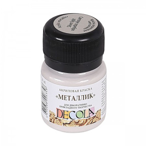 Argint deschis acril metalic Decola 20 ml