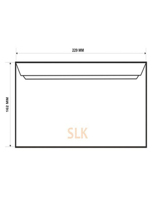 Конверт C5 SLK (162*229) с окном с права CH