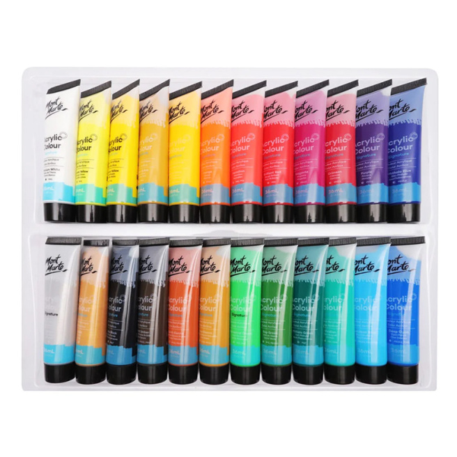 Набор красок акрил Colour paint 24 цвета х 36 мл