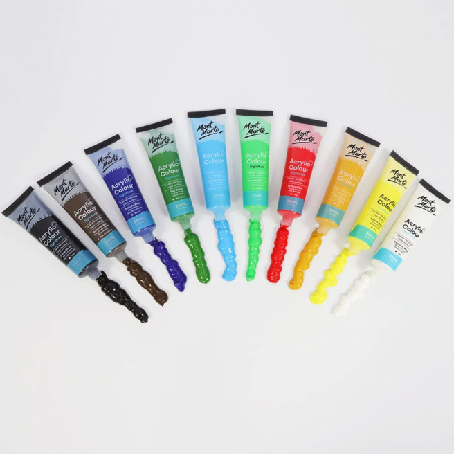 Набор красок акрил Colour paint 24 цвета х 36 мл