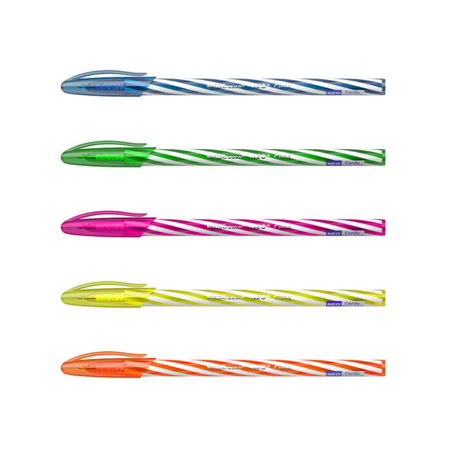 Pix cu bila ErichKrause Neo Candy 0,7mm, albastru