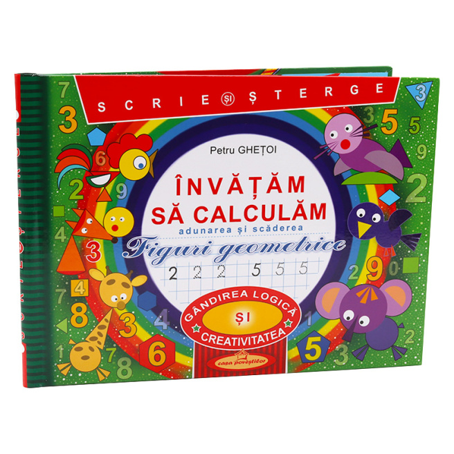 Scrie si sterge. Invatam sa calculam