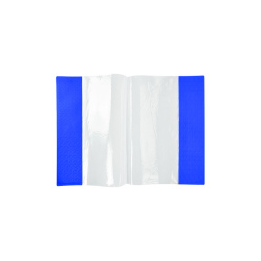 Обложка А5 Евро глянцевая 120мкм, с синими краями