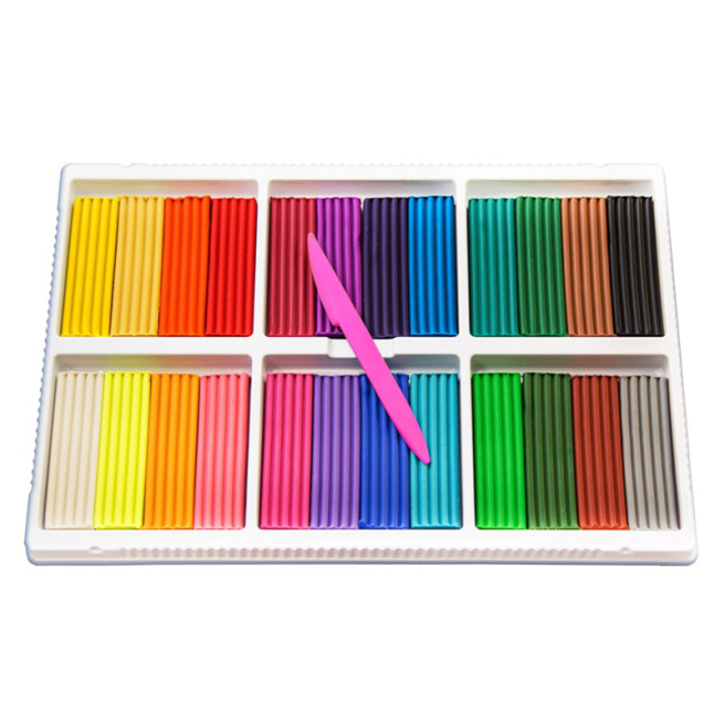 Plastilină 24 culori 480 gr. "Clasica"