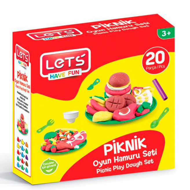 Set de pastă pentru modelare Picnic