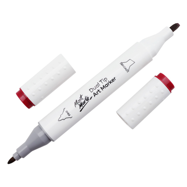 Art marker vârf dublu - Crimson, R4