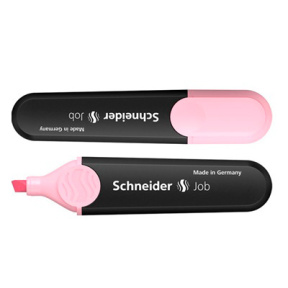 Textmarker SCHNEIDER JOB, roz pastelat, (per bucată)