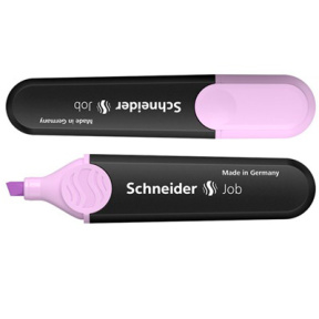Textmarker SCHNEIDER JOB, violet pastelat, (per bucată)