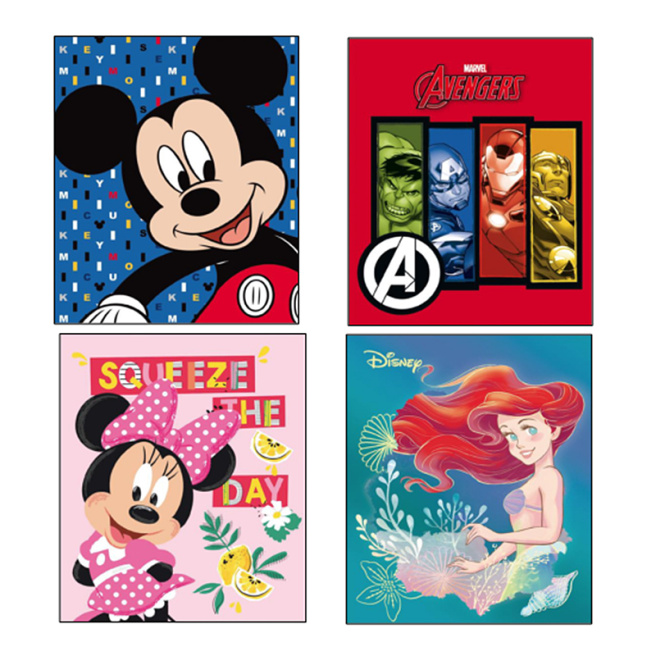 Pungă de cadouri "Disney", 26,4х32,4х13,7 (mix 12 buc./pachet)