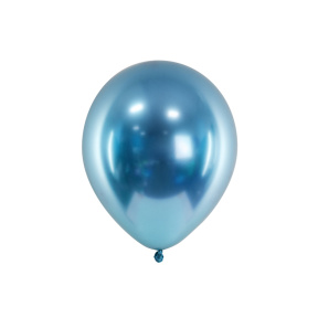 Balon lucios albastru deschis