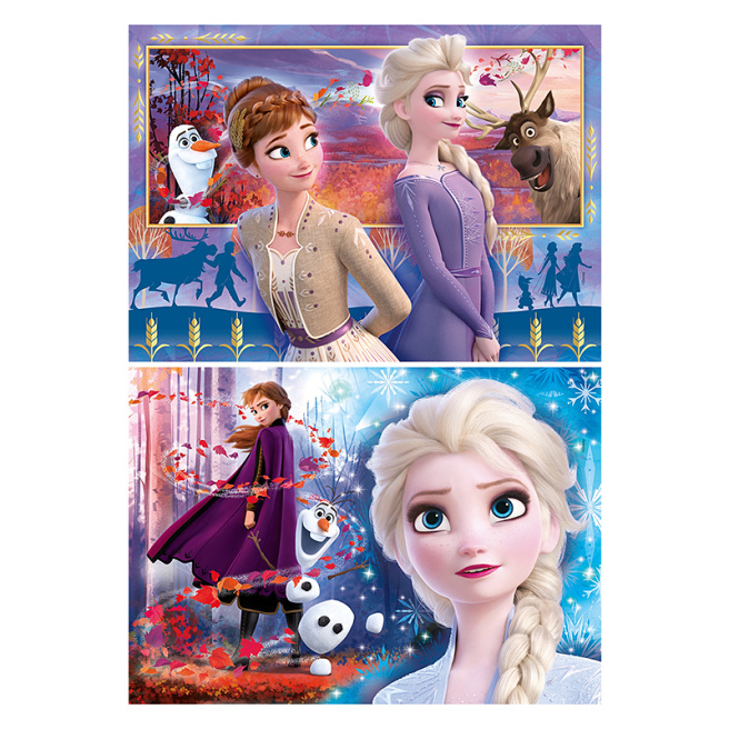 Elsa și regatul ei, 2 în 1, Clementoni