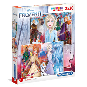 Frozen 2, 2 în 1, Clementoni