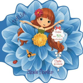 Zânele florilor. Dalia. Carte de colorat. Abțibilduri