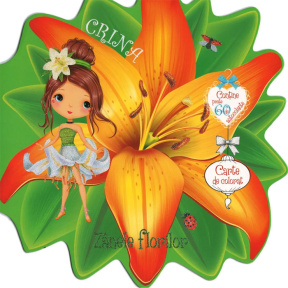 Zânele florilor. Crina. Carte de colorat. Abțibilduri