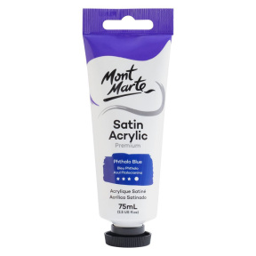 Vopsele  Satin acril 75 ml, Phthalo Blue