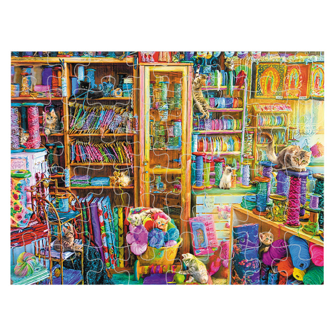 Paradisul pisicilor, 2000 elemente