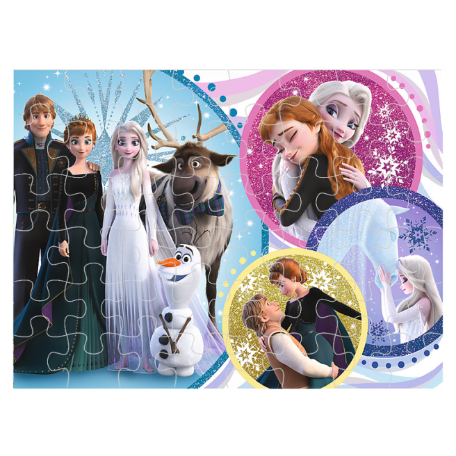 În căutarea dragostei. Disney Frozen 2, 100 elemente