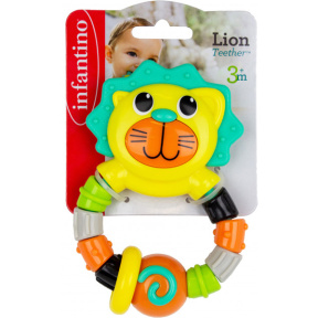 Jucărie pentru dentiție - Pui de leu, Infantino