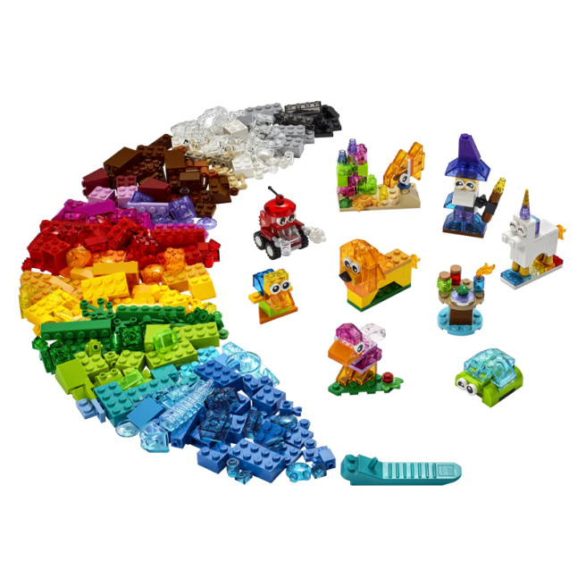 Конструктор LEGO Classic Прозрачные кубики