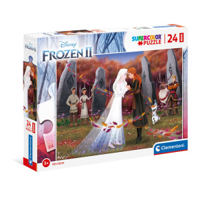 Сёстры Frozen 2, 24 элемента, Clementoni