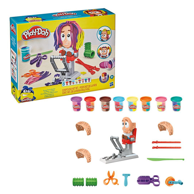 Игровой набор Play-Doh Сумасшедший стилист