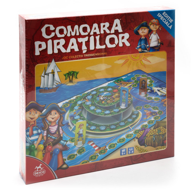 Joc de societate "Comoara Piraților"