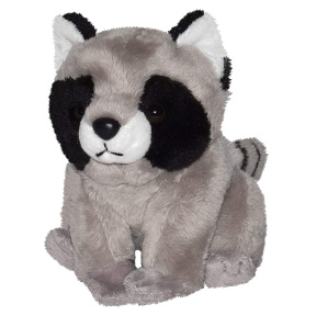 Плюшевая игрушка PocketKins Енот 13 см WR