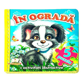 Carte cu puzzle. În ogradă