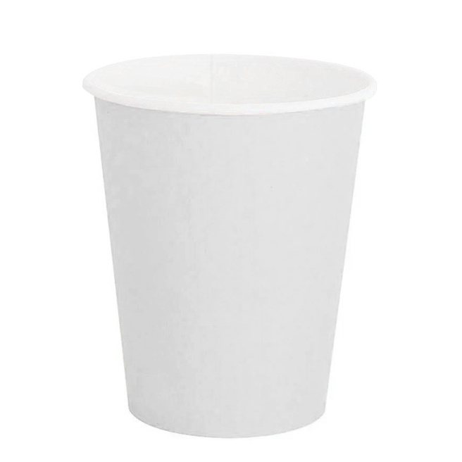 Pahare de unică folosință din carton, 250 ml , (50 buc)