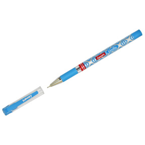 Ручка Luxor "Uniflo" 0,7мм, синяя, грип