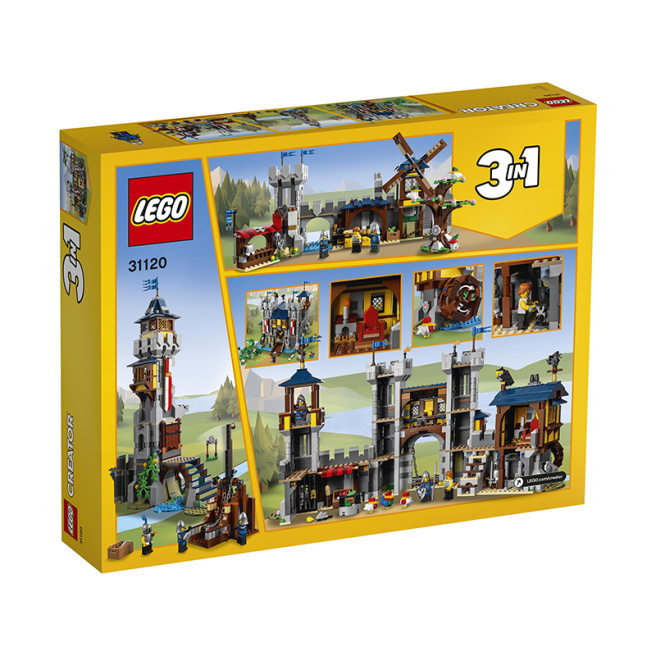 Конструктор LEGO Creator 3в1 Средневековый замок