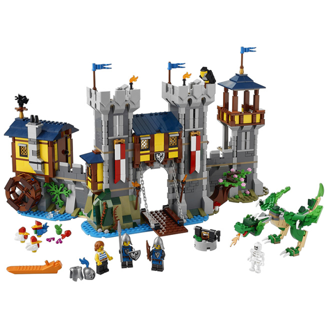 Конструктор LEGO Creator 3в1 Средневековый замок