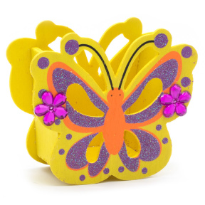 Подставка настольная"Butterfly" жёлтая