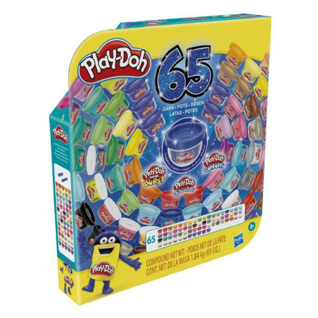 Набор Play-Doh Юбелейный 65 баночек