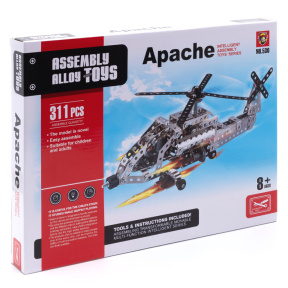 Конструктор металлический "Apache" 311 деталей