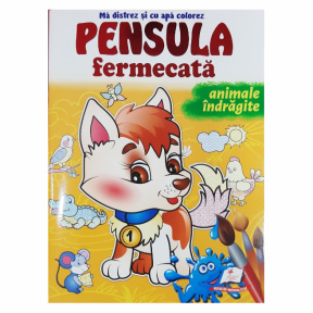 Pensula fermecată A4. Animale îndrăgite