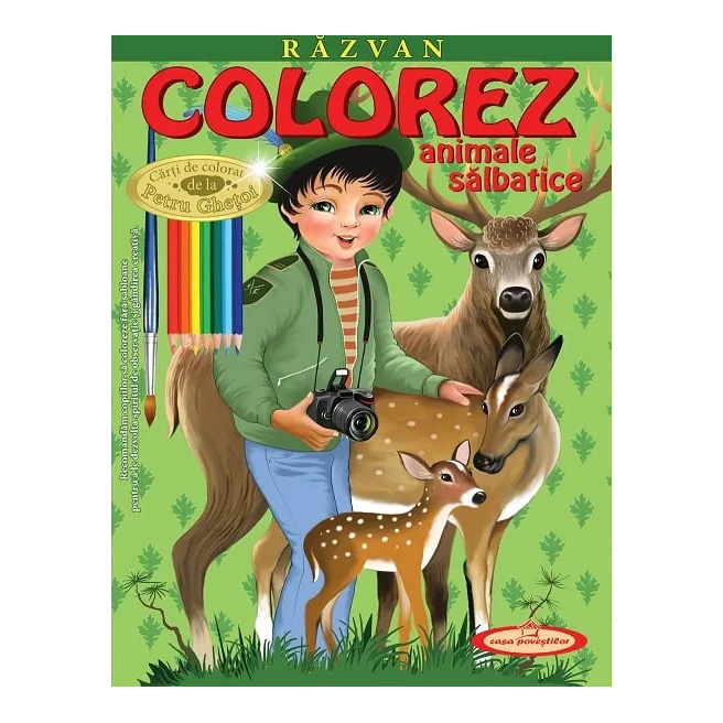 Colorez. Nr. 10. Răzvan. Animale sălbatice