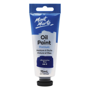 Краски Oil Paint масляные 75 мл синий Ultramarine Blue