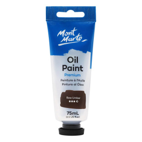 Краски Oil Paint масляные 75 мл коричневый Raw Umber