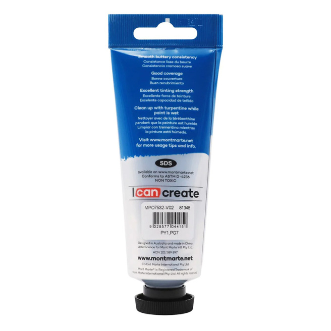 Vopsele Oil Paint, de ulei, 75 ml verde Olive Green