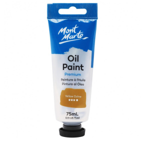 Vopsele M.M. Oil Paint, de ulei, 75ml galben Yellow Ochre