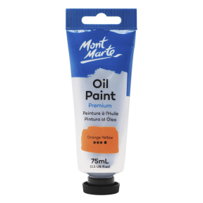 Краски Oil Paint масляные 75 мл оранжевый Orange Yellow