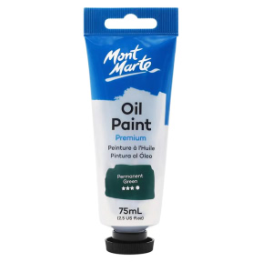 Краски Oil Paint масляные 75мл зеленый Permanent Green