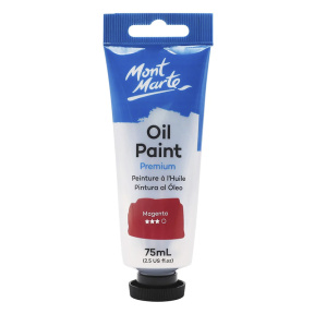 Vopsele Oil Paint, de ulei, 75 ml roz Magenta