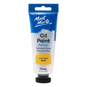 Vopsele M.M. Oil Paint, de ulei, 75ml galben Yellow Deep