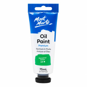 Краски Oil Paint масляные 75мл зеленый Monastral Green
