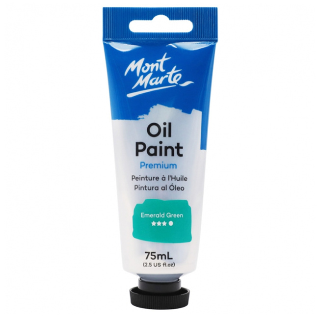 Vopsele Oil Paint, de ulei, 75 ml verde Emerald Green