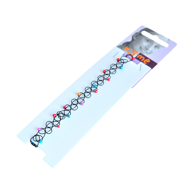 Choker Tattoo fir impletit cu mărgele