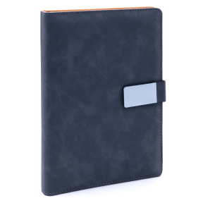 Agendă organizator cu bloc detaşabil A5 albastră