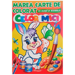 Marea carte de colorat. Celor mici/Acuarelă